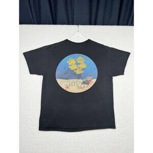 Vintage Seven Seas Shirt  Distressed Black - Fish Store - XL Ocean Water Nature